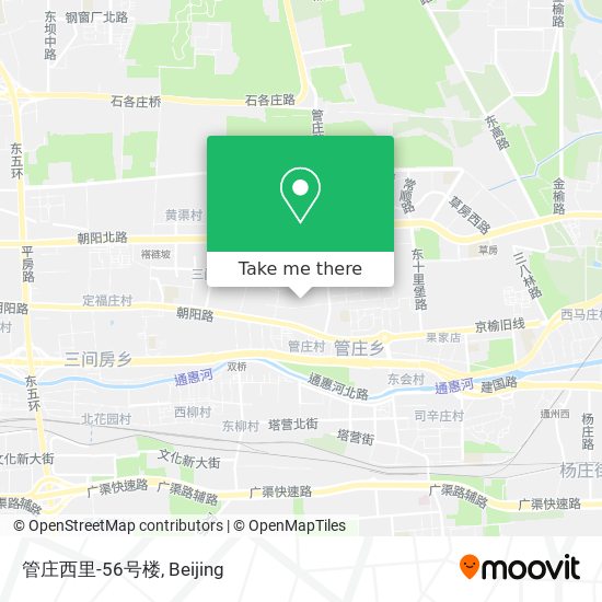 管庄西里-56号楼 map