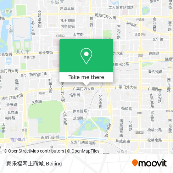 家乐福网上商城 map