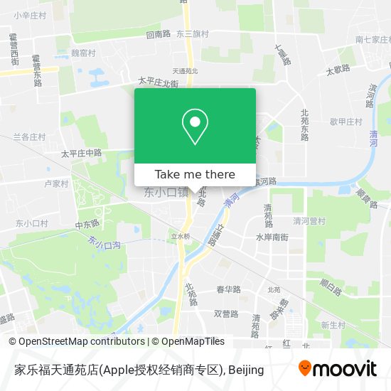 家乐福天通苑店(Apple授权经销商专区) map