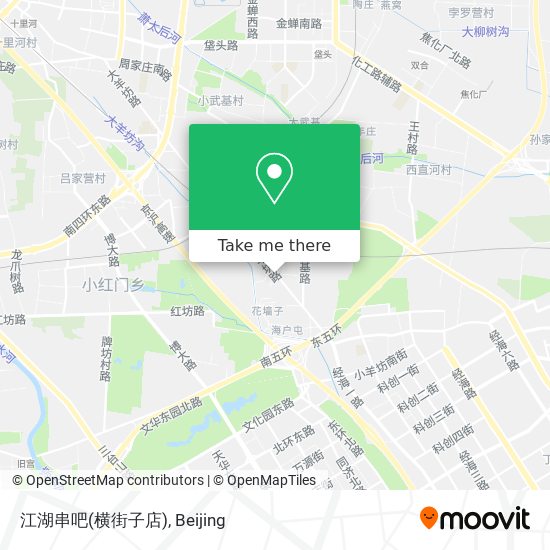 江湖串吧(横街子店) map