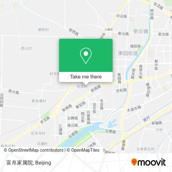 富帛家属院 map