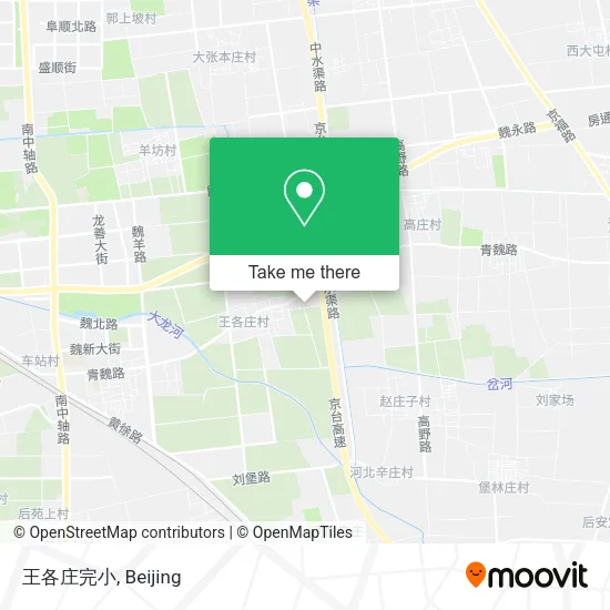 王各庄完小 map