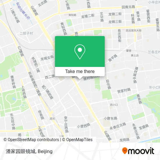 潘家园眼镜城 map