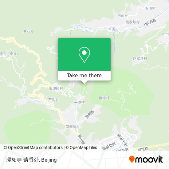 潭柘寺-请香处 map
