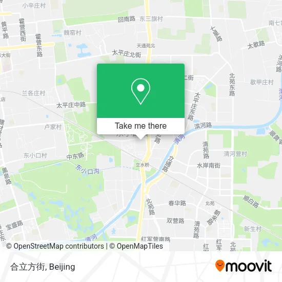合立方街 map