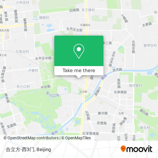 合立方-西3门 map