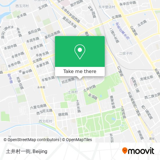 土井村一街 map