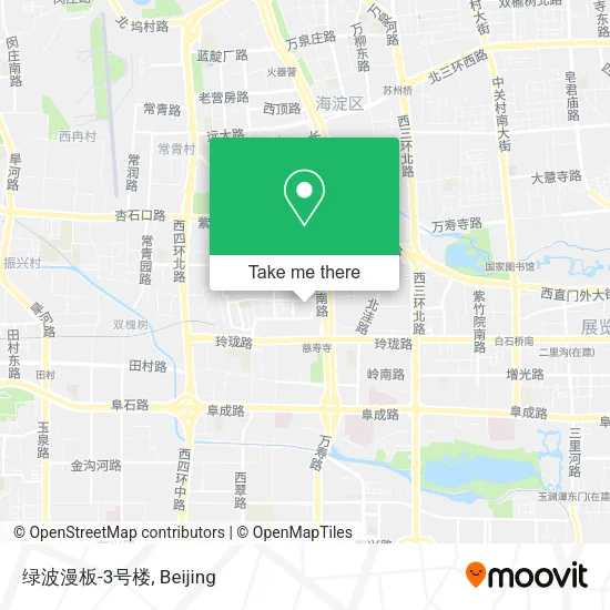 绿波漫板-3号楼 map