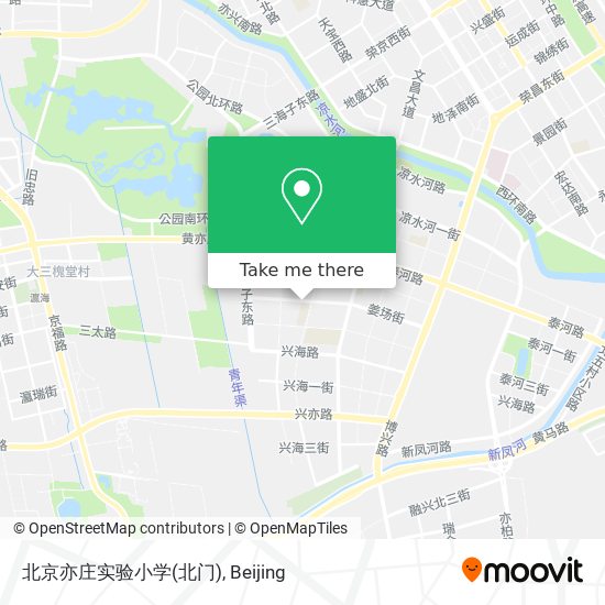 北京亦庄实验小学(北门) map