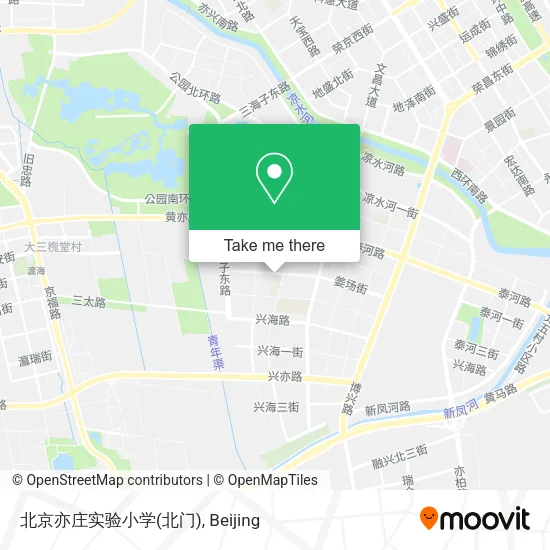 北京亦庄实验小学(北门) map
