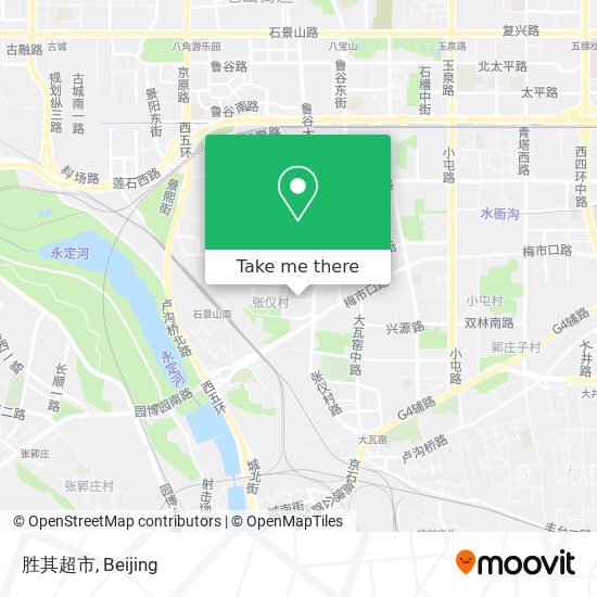 胜其超市 map