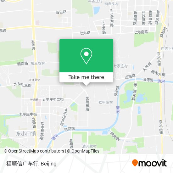 福顺信广车行 map