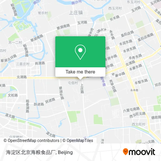 海淀区北京海粮食品厂 map