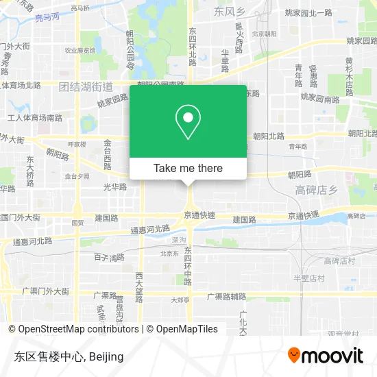 东区售楼中心 map