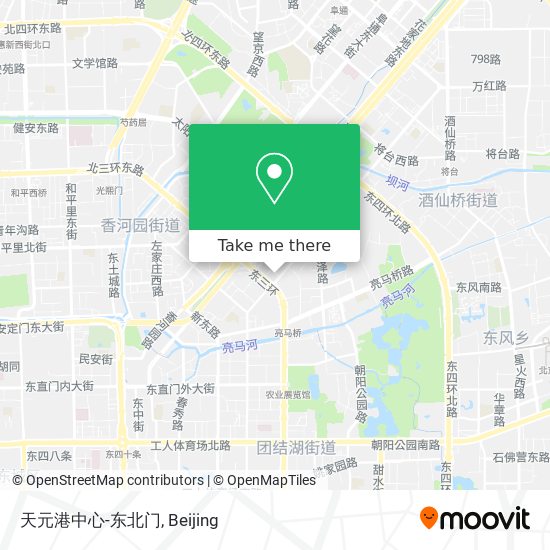 天元港中心-东北门 map
