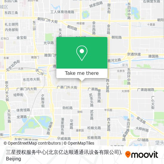 三星授权服务中心(北京亿达顺通通讯设备有限公司) map