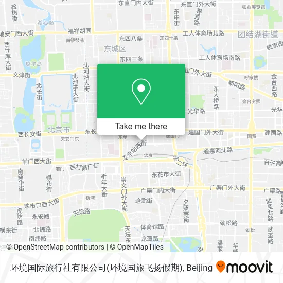 环境国际旅行社有限公司(环境国旅飞扬假期) map