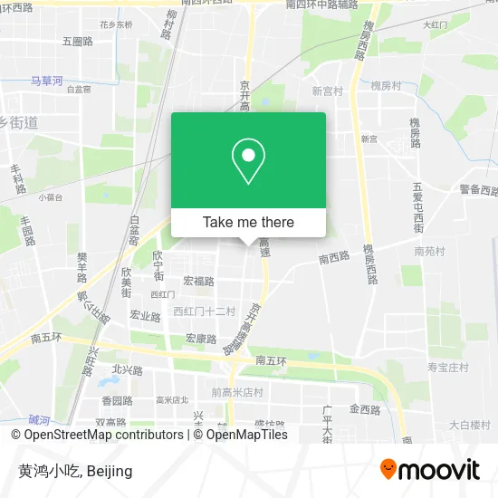 黄鸿小吃 map