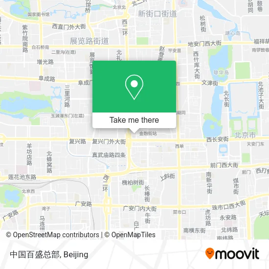 中国百盛总部 map