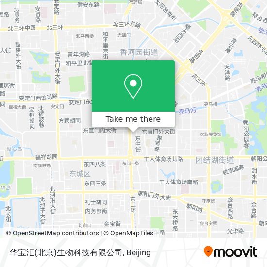 华宝汇(北京)生物科技有限公司 map
