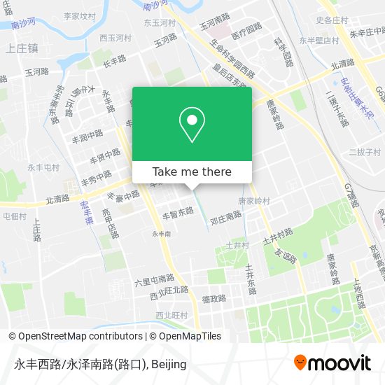 永丰西路/永泽南路(路口) map