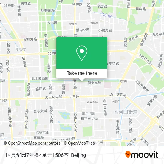 国典华园7号楼4单元1506室 map