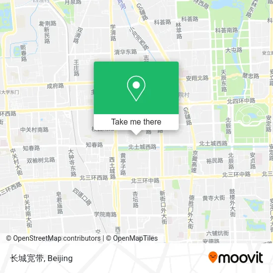 长城宽带 map