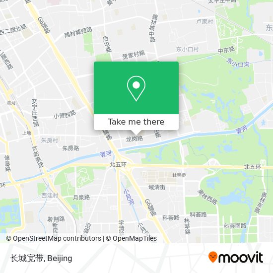 长城宽带 map