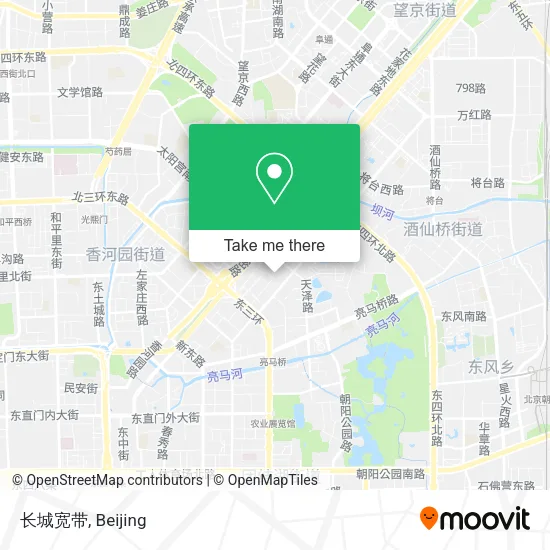 长城宽带 map