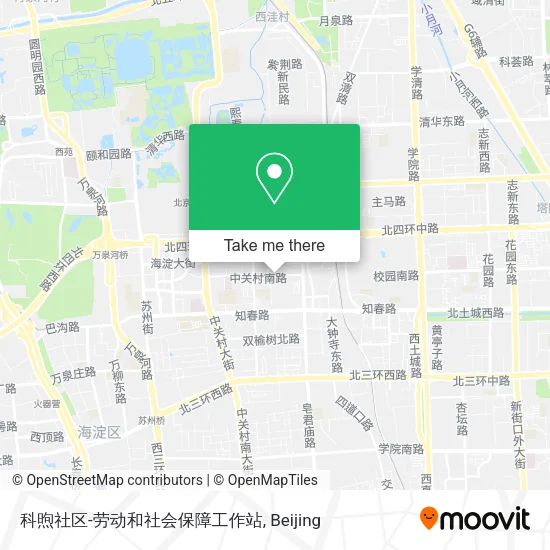 科煦社区-劳动和社会保障工作站 map