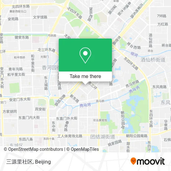 三源里社区 map