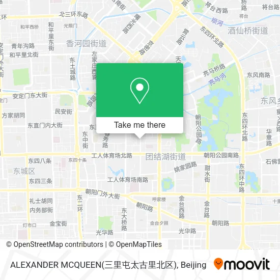 ALEXANDER MCQUEEN(三里屯太古里北区) map