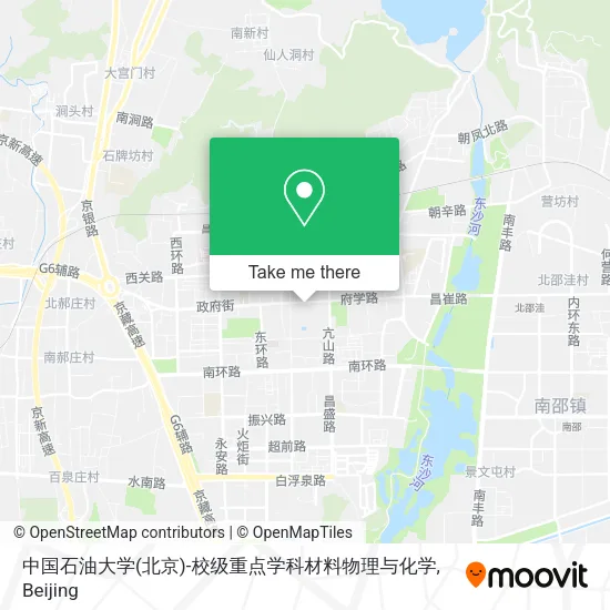 中国石油大学(北京)-校级重点学科材料物理与化学 map