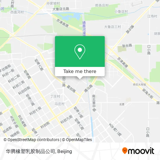 华腾橡塑乳胶制品公司 map