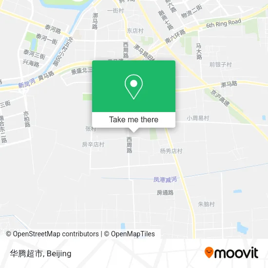 华腾超市 map