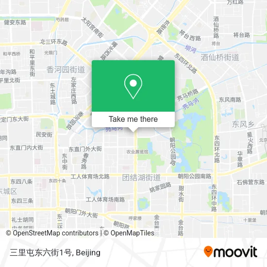三里屯东六街1号 map
