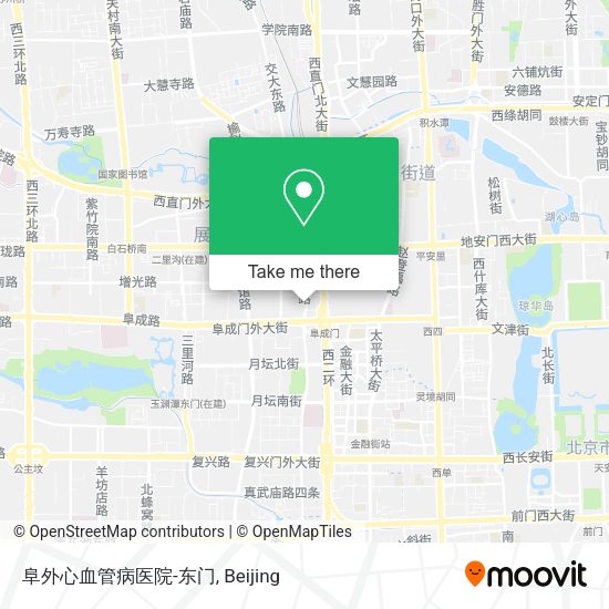 阜外心血管病医院-东门 map