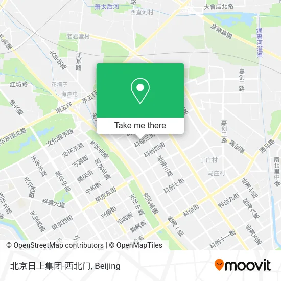 北京日上集团-西北门 map