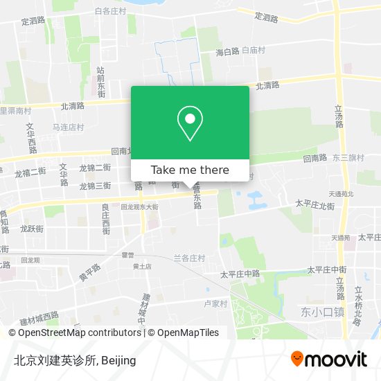 北京刘建英诊所 map