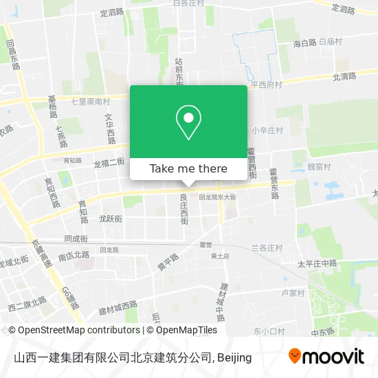 山西一建集团有限公司北京建筑分公司 map