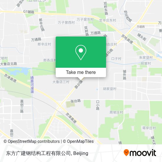 东方广建钢结构工程有限公司 map