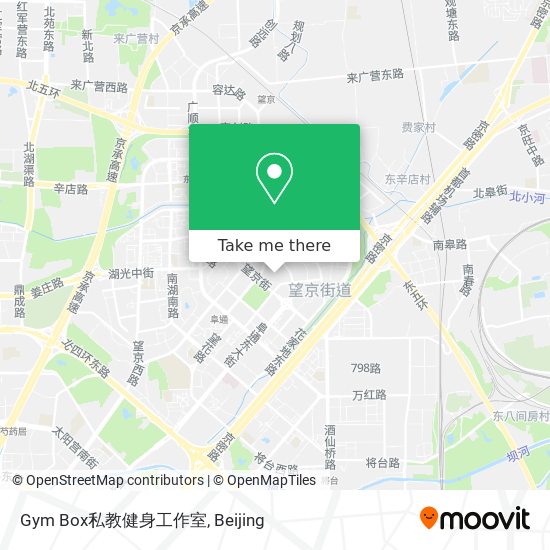 Gym Box私教健身工作室 map