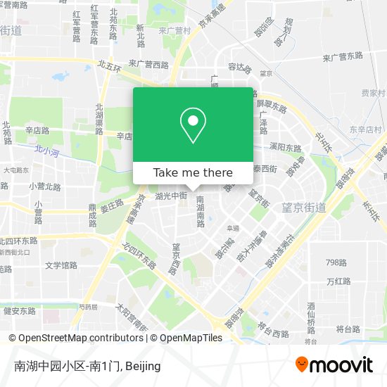 南湖中园小区-南1门 map
