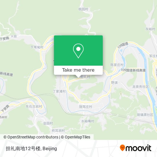 担礼南地12号楼 map