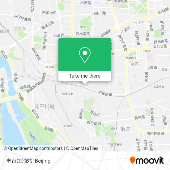丰台加油站 map