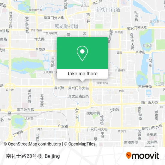 南礼士路23号楼 map