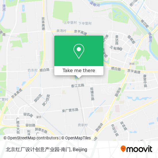 北京红厂设计创意产业园-南门 map