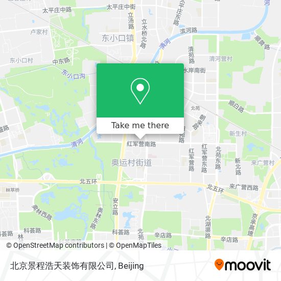 北京景程浩天装饰有限公司 map