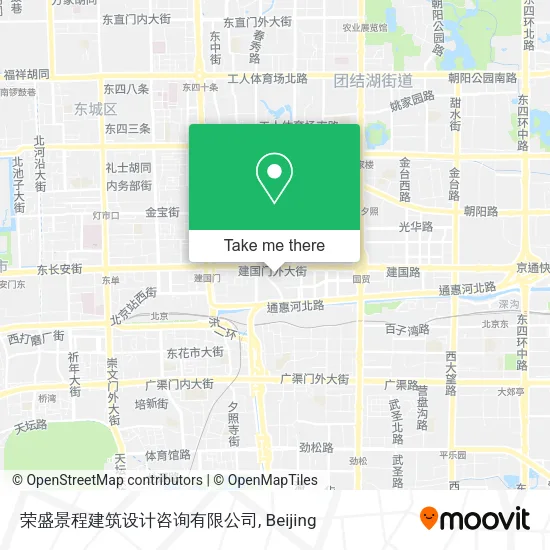 荣盛景程建筑设计咨询有限公司 map