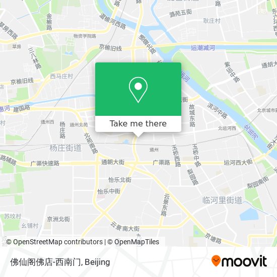 佛仙阁佛店-西南门 map